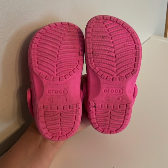 Pink Crocs - Toddler 8 - Picture 3 of 3